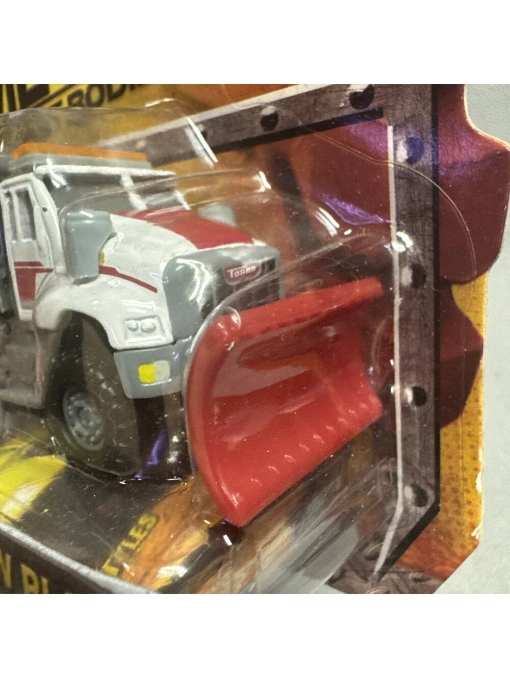 Tonka Metal Tough Cab Snow Plow Truck Construction Crew 1:64 Diecast 2014